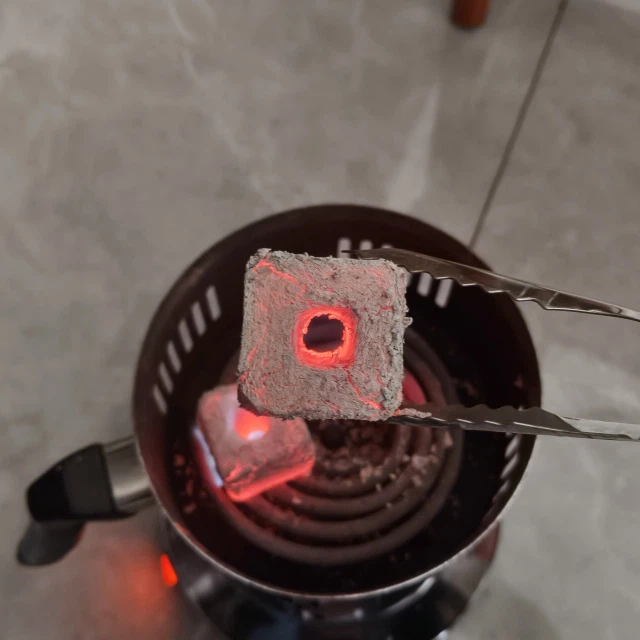 Náttúrulegur bambus Shisha kol